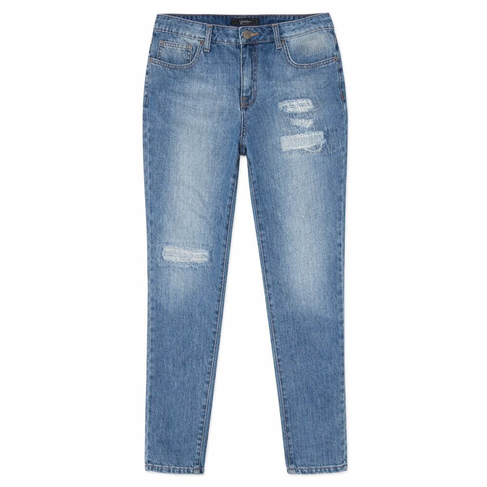 JESSICA SIMPSON Weekend Relaxed Distressed Jean 30